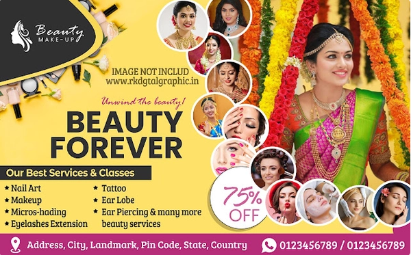 thumbnail Beauty Parlour New Banner Design PSD Template Download High Resolution